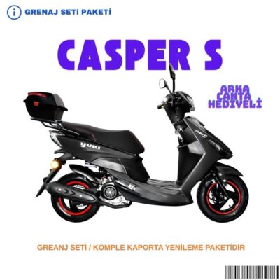Yuki Casper S Grenaj Seti Gri 10 Parça