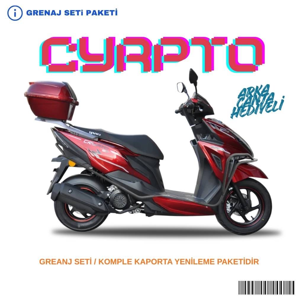 Yuki Cyrpto Grenaj Seti Kırmızı 9 Parça