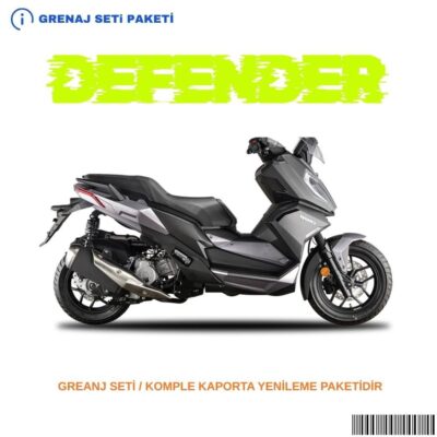 Yuki Defender Maxi Grenaj Seti Siyah 9 Parça